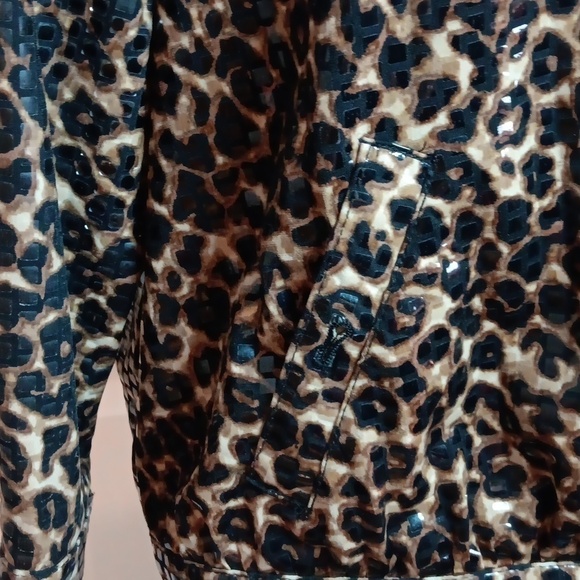 Ruby Rd Leopard Print, Crop Jacket, Sz. 12 - Picture 3 of 5